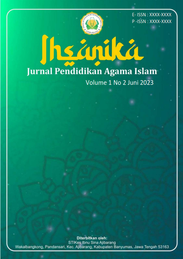 					View Vol. 1 No. 2 (2023): Juni : Jurnal Pendidikan Agama Islam
				